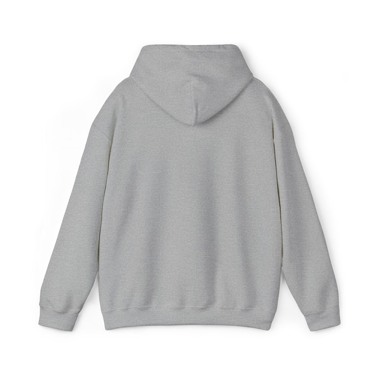 Nobody Runs Better Than The Pro embroidered poker hoodie in sport grey, back view